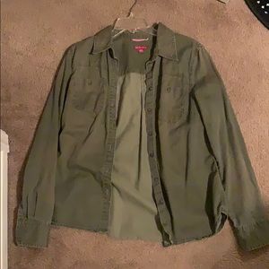 Merona Army Green Jacket